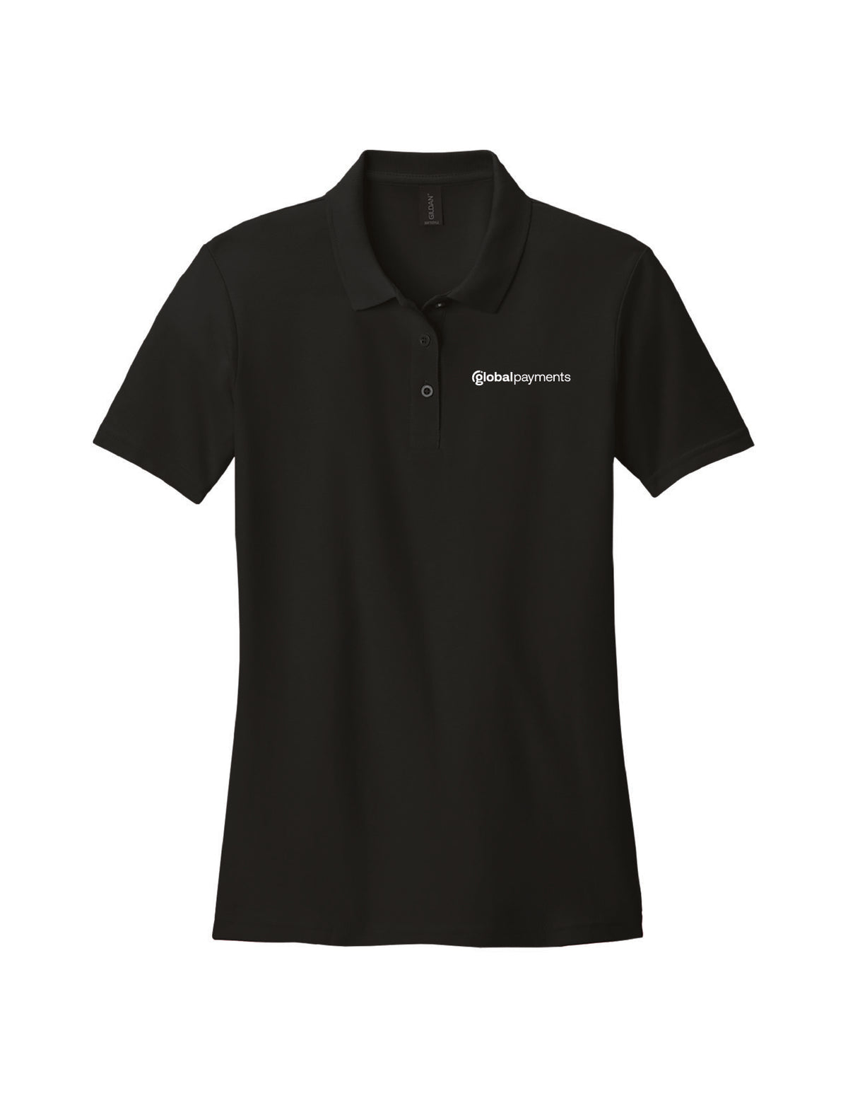 64800L Global Payments Women's Pique Polo Shirt
