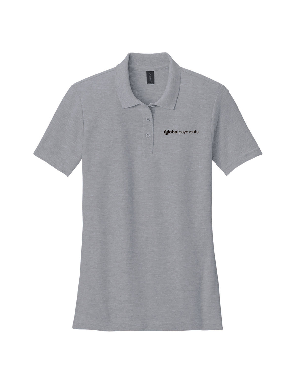 64800L Global Payments Women's Pique Polo Shirt
