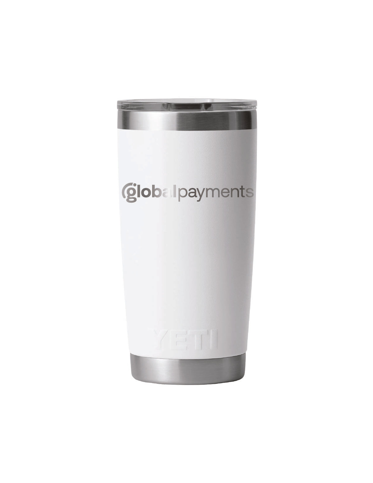 YTR20TUM Global Payments YETI® Rambler® 20 oz. Tumbler MagSlider™ Lid